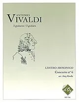 Antonio Vivaldi Notenblätter Lestro armonico (Concerto no. 6 RV356)