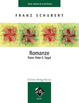Franz Schubert Notenblätter Romanze for voice, clarinet in A and guitar