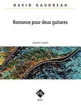 David Gaudreau Notenblätter Romance pour 2 guitares