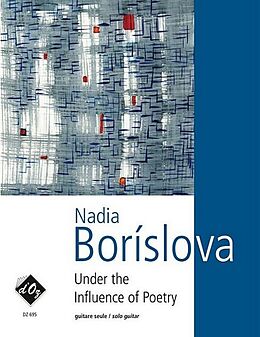 Nadia Boríslova Notenblätter Under the Influence of Poetry