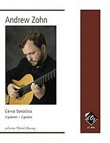 Andrew Zohn Notenblätter Cervo Sonatina pour 2 guitares
