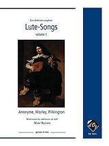  Notenblätter Lute Songs vol.1 for voice and guitar