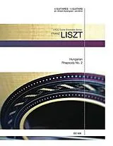 Franz Liszt Notenblätter Hungarian Rhapsody no.2 for 4 guitars