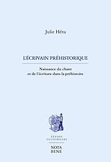 eBook (pdf) L'écrivain préhistorique de Hetu Julie Hetu