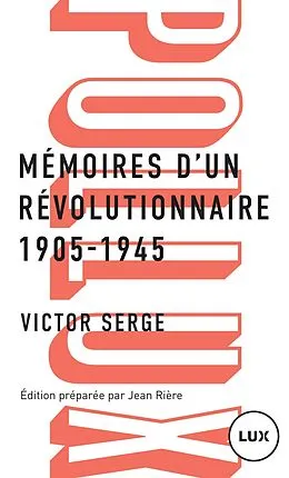 E-Book (epub) Memoires d'un revolutionnaire von Serge Victor Serge