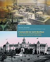 eBook (pdf) L'Université de Saint-Boniface de Verrette Michel Verrette