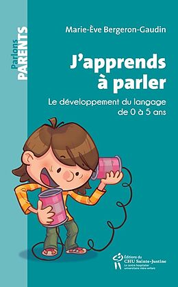 eBook (epub) J'apprends a parler de Bergeron-Gaudin Marie-Eve Bergeron-Gaudin
