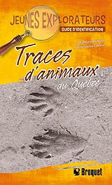 eBook (pdf) Traces d'animaux du Québec de Hebert Mathieu Hebert, Lavoie Genevieve Lavoie