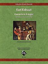 Karl Kohaut Notenblätter Concerto in A major