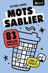 Livre de poche Sur le Pouce - Mots Sablier - 83 Grilles Originales de Hamel
