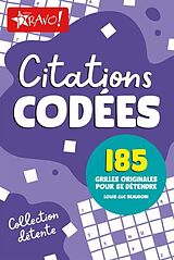 Broché Detente citations codees de Beaudoin