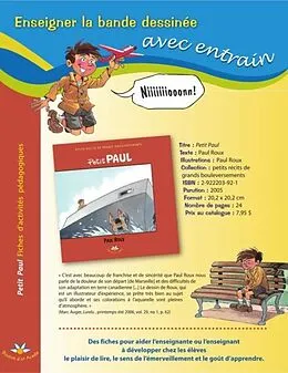 E-Book (pdf) Petit Paul - Fiches d'activites pedagogiques von Marguerite Maillet