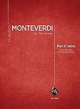 Claudio Monteverdi Notenblätter Pur ti miro