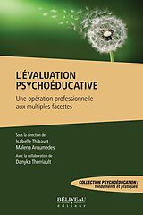 eBook (epub) L'evaluation psychoeducative de Thibault Isabelle Thibault