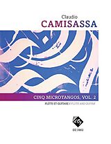 Claudio Camisassa Notenblätter Cinq Microtangos Vol.2