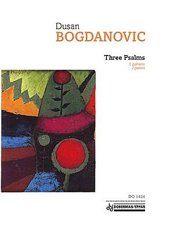 Dusan Bogdanovic Notenblätter 3 Psalms