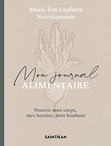 eBook (pdf) Mon journal alimentaire de Caplette Marie-Eve Caplette