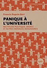 eBook (epub) Panique à l'université de Dupuis-Deri Francis Dupuis-Deri