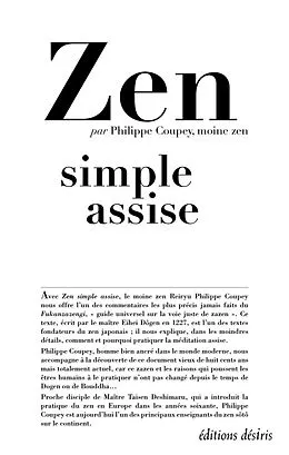 E-Book (pdf) Zen simple assise von Coupey Philippe
