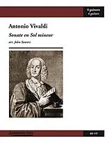 Antonio Vivaldi Notenblätter SONATE EN SOL MINEUR FUER 4 GI