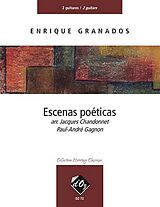  Notenblätter Escenas poéticas pour 2 guitares