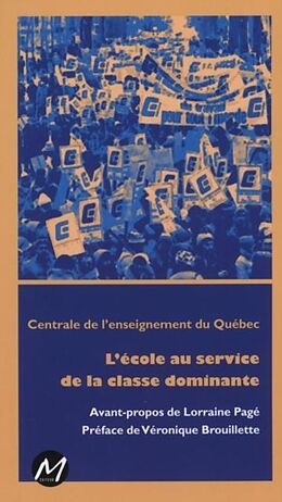 eBook (pdf) L'ecole au service de la classe dominante de 