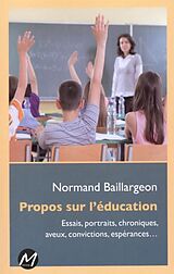eBook (pdf) Propos sur l'education de 