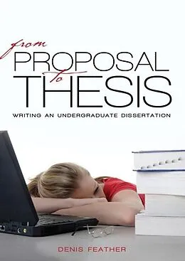 E-Book (epub) From proposal to thesis von Denis Feather