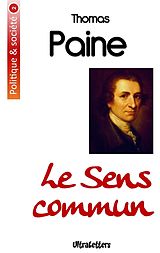 eBook (epub) Le Sens commun de Thomas Paine