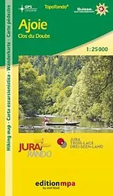 (Land)Karte Ajoie - Clos du Doubs 1:25 000 von 