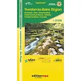 (Land)Karte Yverdon les bains Région 1:25 000 von 