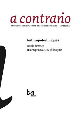 E-Book (pdf) Anthropotechniques von 