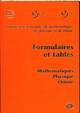 Broschiert Formulaires et tables von 
