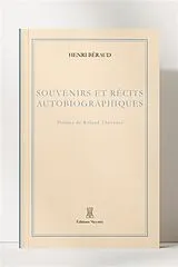  SOUVENIRS ET RECITS AUTOBIOGRA von BERAUD