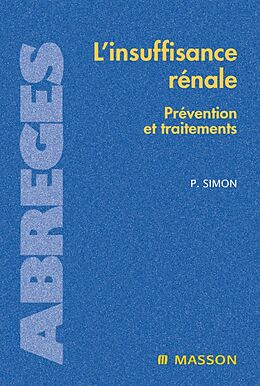 eBook (pdf) L'insuffisance renale de Pierre Simon