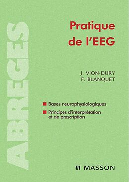 eBook (pdf) Pratique de l'EEG de Jean Vion-Dury