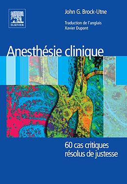 E-Book (pdf) Anesthesie clinique von John G Brock-Utne