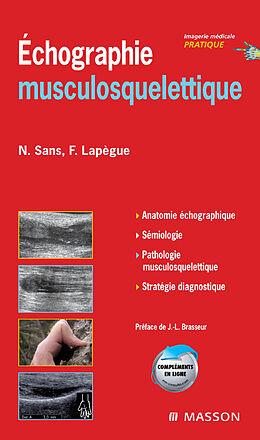 eBook (pdf) Echographie musculosquelettique de Franck Lapègue, Nicolas Sans