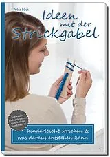 Kartonierter Einband Ideen mit der Strickgabel von Petra Böck