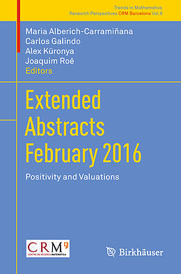 Couverture cartonnée Extended Abstracts February 2016 de 