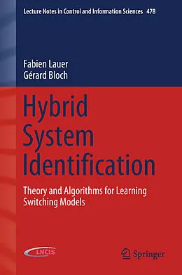 E-Book (pdf) Hybrid System Identification von Fabien Lauer, Gérard Bloch