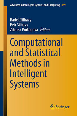 Kartonierter Einband Computational and Statistical Methods in Intelligent Systems von 