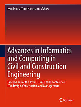 E-Book (pdf) Advances in Informatics and Computing in Civil and Construction Engineering von 