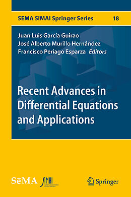 Livre Relié Recent Advances in Differential Equations and Applications de 