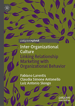 Fester Einband Inter-Organizational Culture von Fabiano Larentis, Luiz Antonio Slongo, Claudia Simone Antonello