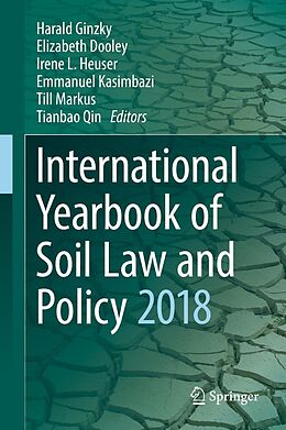 eBook (pdf) International Yearbook of Soil Law and Policy 2018 de 