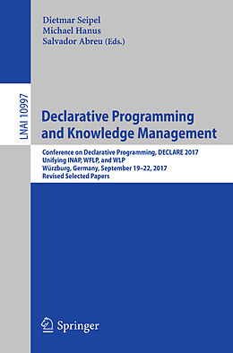Kartonierter Einband Declarative Programming and Knowledge Management von 