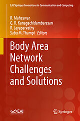 Livre Relié Body Area Network Challenges and Solutions de 