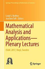 E-Book (pdf) Mathematical Analysis and Applications-Plenary Lectures von 