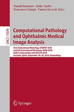 Kartonierter Einband Computational Pathology and Ophthalmic Medical Image Analysis von 